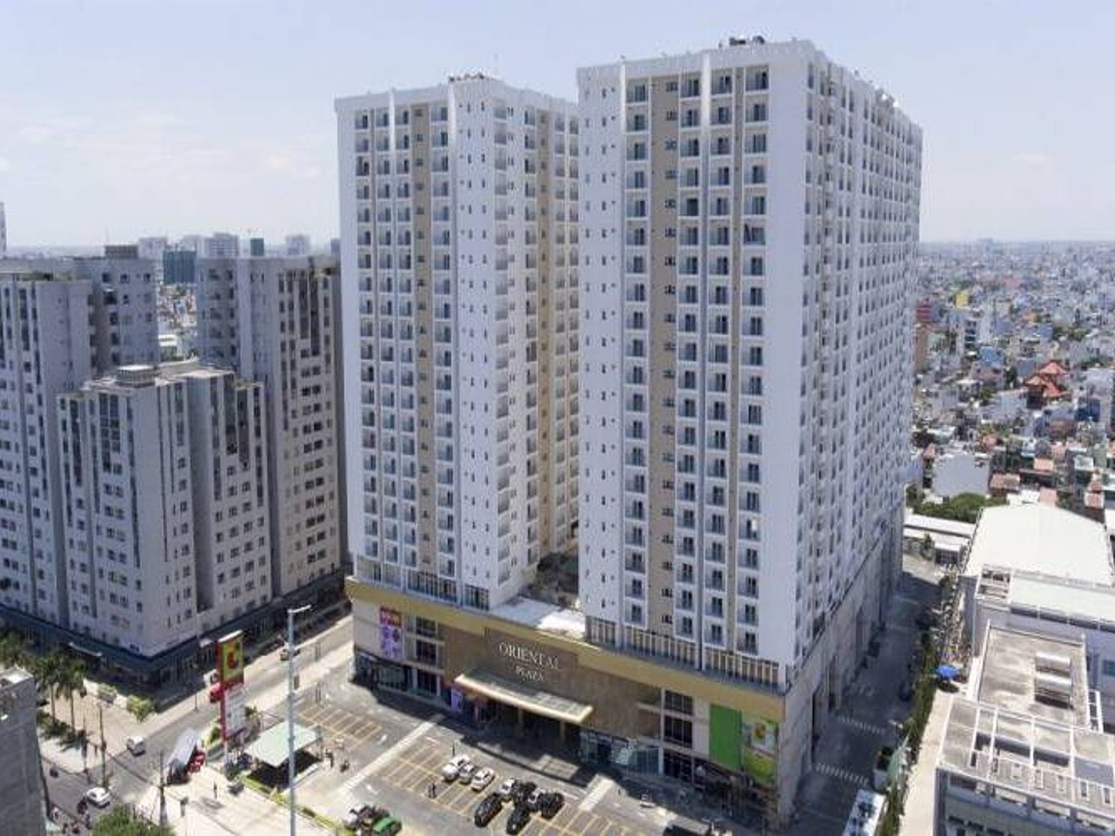 Completed residential and commercial development, Ho Chi Minh City